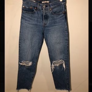 Levi’s wedgie straight jeans